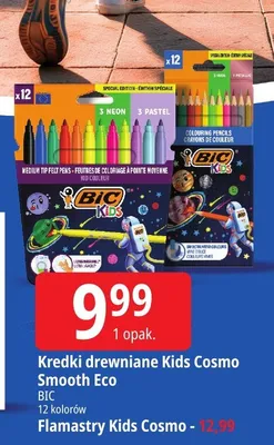 Flamastry BIC Kids Cosmo promocja w Leclerc