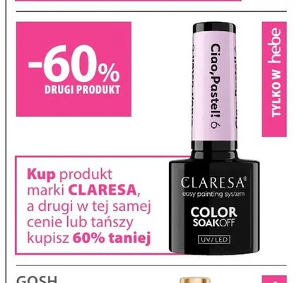 Produkty marki Claresa promocja w Hebe