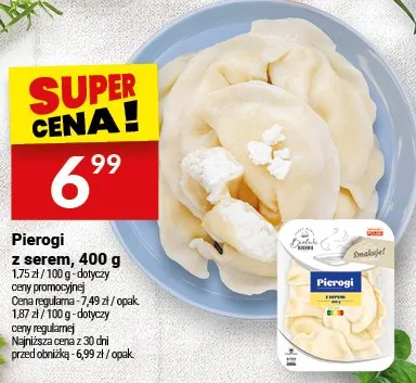 Pierogi z serem Białecki Kuchnia promocja w Twój Market
