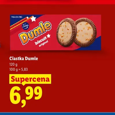 Ciastka Dumle promocja w Lidl