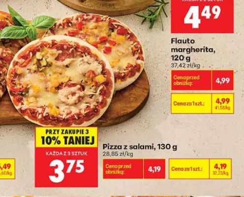 Pizza z salami promocja w Biedronka