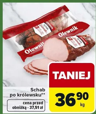 Schab po królewsku promocja w Carrefour Express