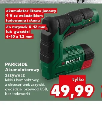 Akumulatorowy zszywacz Parkside promocja w Kaufland