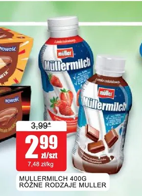 Müllermilch Müller promocja w Bingo