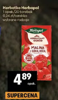 Herbatka Herbapol promocja w Delikatesy Centrum