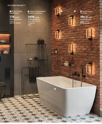 Wanna wolnostojąca GoodHome Merkys promocja w Castorama