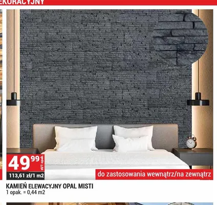 Kamień elewacyjny Opal Misti promocja w Merkury Market