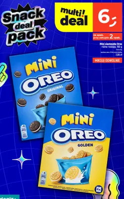 Mini ciasteczka Oreo Original promocja w Dealz