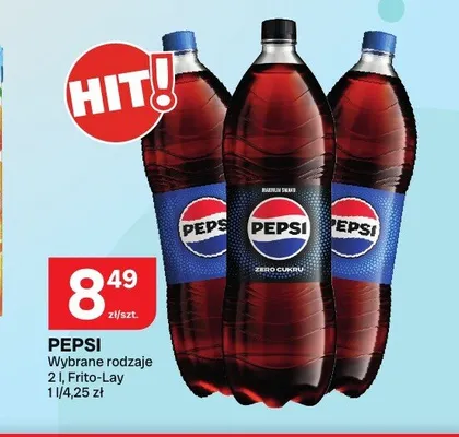 Napój gazowany PEPSI Zero Cukru promocja w Chorten