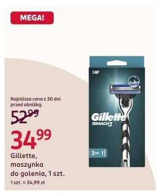Maszynka do golenia Isana promocja w Rossmann