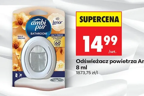 Odświeżacz powietrza 8ml promocja w Biedronka