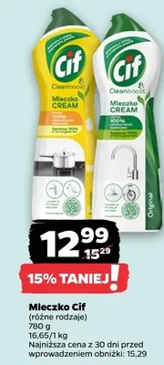 Mleczko Cream promocja w Netto