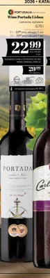 Wino Portada Lisboa czerwone wytrawne promocja w POLOmarket