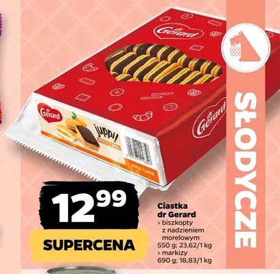 Ciastka markizy dr Gerard promocja w Netto