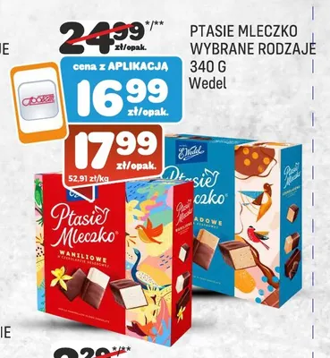 Ptasie Mleczko waniliowe promocja w Społem Praga