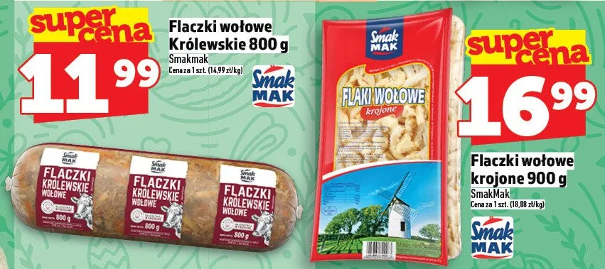 Flaczki wołowe Królewskie promocja w TOPAZ