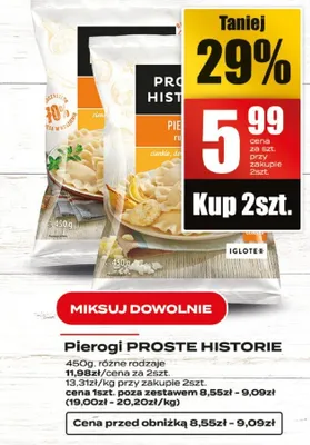 Pierogi promocja w Supeco