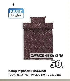 Komplet pościeli DAGMAR promocja w Jysk
