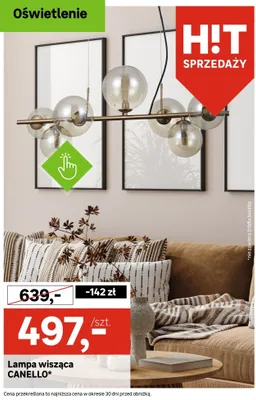 Lampa wisząca CANELLO promocja w Leroy Merlin