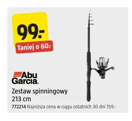 Zestaw spinningowy Abu Garcia 213 cm promocja w Jula