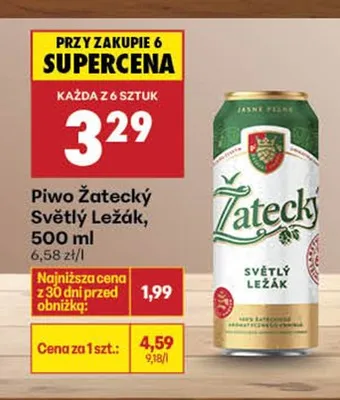 Piwo promocja w Biedronka