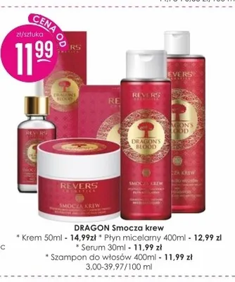 Serum do twarzy Revers Dragon Smocza Krew promocja w Drogerie Jasmin