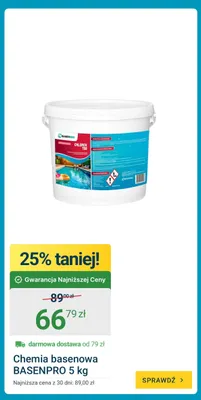 Chemia basenowa BASENPRO promocja w ERLI