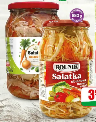 Sałatka obiadowa Rolnik promocja w Dino