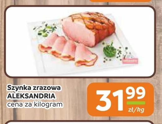 Szynka zrazowa Aleksandria promocja w Społem Częstochowa