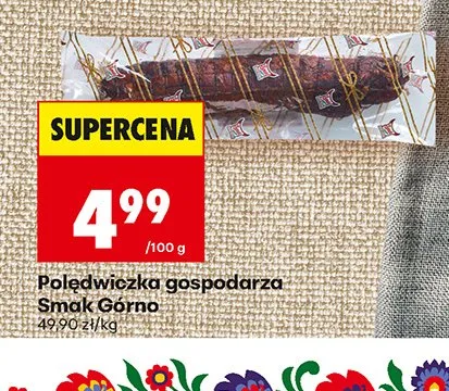 Polędwiczka gospodarza Smak Górno promocja w Biedronka