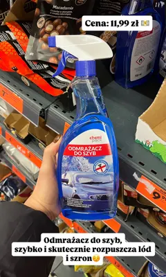 Odmrażacz do szyb Chemi Pack promocja w Biedronka