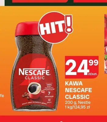 Kawa rozpuszczalna Nescafé Classic promocja w Chorten