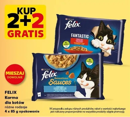 Karma dla kotów różne rodzaje promocja w Kaufland