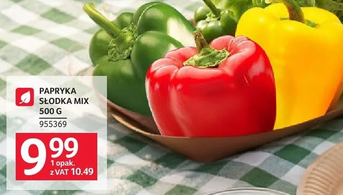Papryka słodka mix 500 g promocja w Selgros