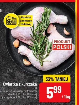 Ćwiartka z kurczaka promocja w POLOmarket