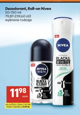 Dezodorant Roll-on Nivea promocja w Delikatesy Centrum