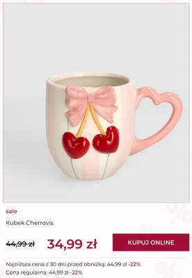 Kubek Cherrovis home & you promocja w home&you