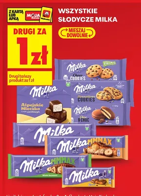 Ciastka Choc & Choc Milka promocja w Biedronka