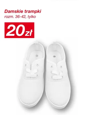 Damskie trampki rozm. 36-42 promocja w KiK