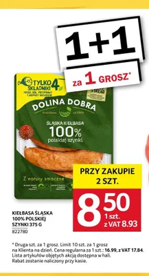 Kiełbasa śląska Dolina Dobra promocja w Selgros