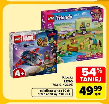 Klocki LEGO Marvel 76319 promocja w Carrefour