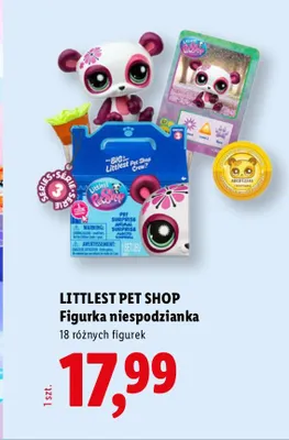 Figurka niespodzianka Littlest Pet Shop promocja w Lidl