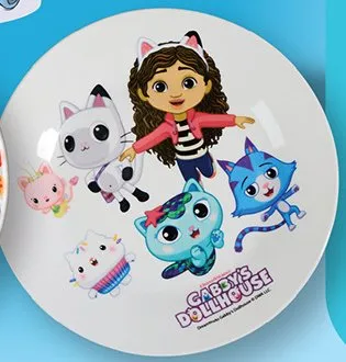 Talerzyk Koci Domek Gabi promocja w Biedronka