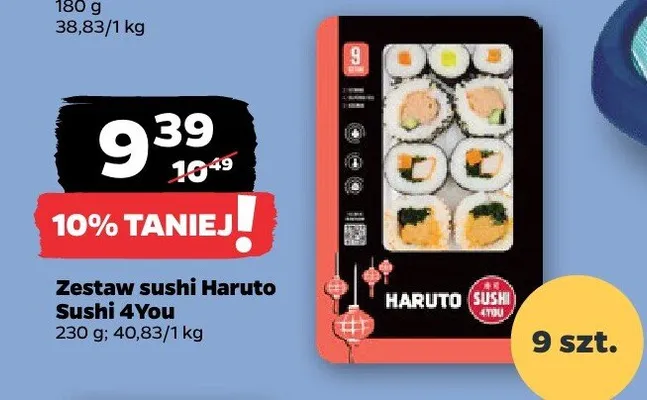 Zestaw sushi Haruto Sushi 4You promocja w Netto