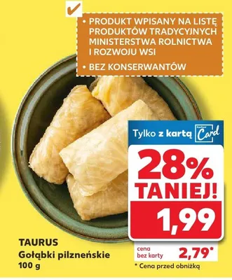 Gołąbki pilzneńskie promocja w Kaufland