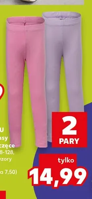 Legginsy dziewczęce Lupilu 2-pak promocja w Kaufland