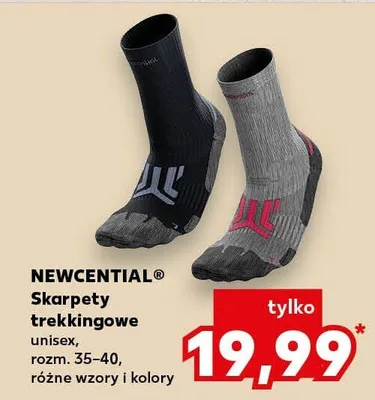 Skarpety trekkingowe unisex Newcential promocja w Kaufland