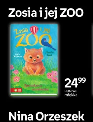 Książka Zosia i jej ZOO Zielona Sowa promocja w Empik