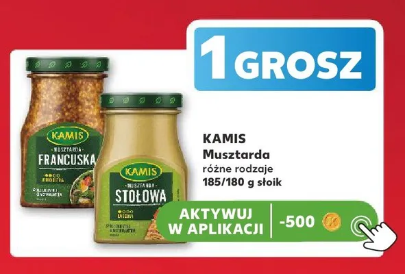 Musztarda stołowa Kamis promocja w Kaufland