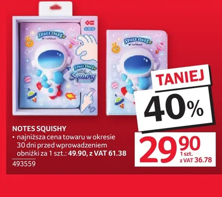 Notes Squishy promocja w Selgros